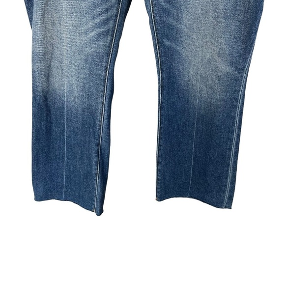 HATCH x REVOLVE The Crop Maternity Jean in Indigo - Picture 6 of 11